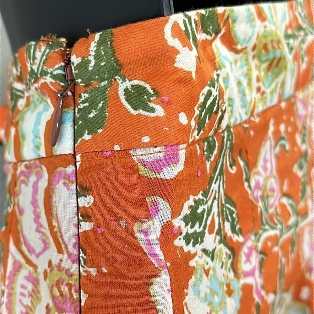 Free People End Of The Island Godet Skirt size 8 - Picture 9 of 16